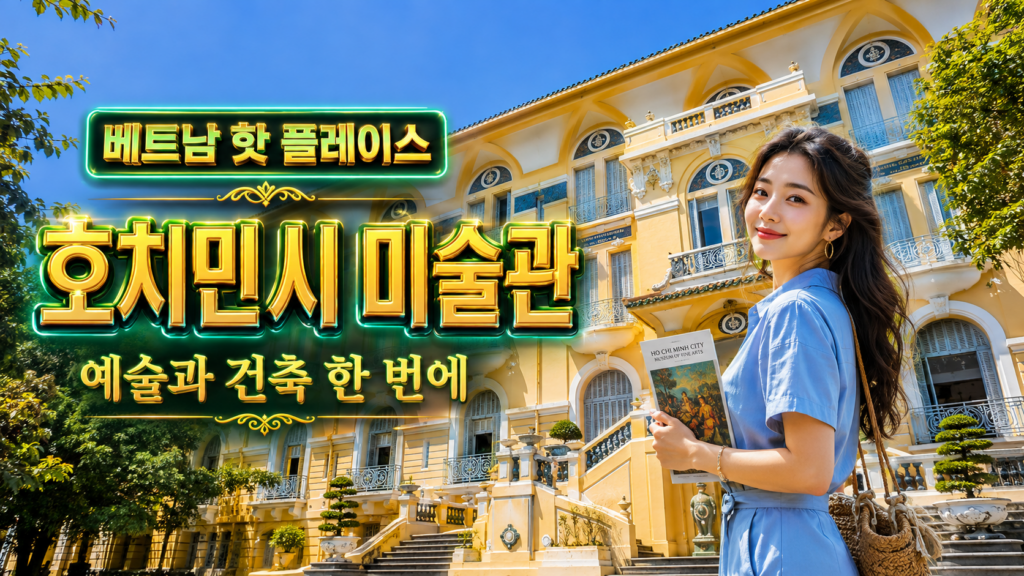 호치민시 미술관 입장료와 관람 동선 총정리