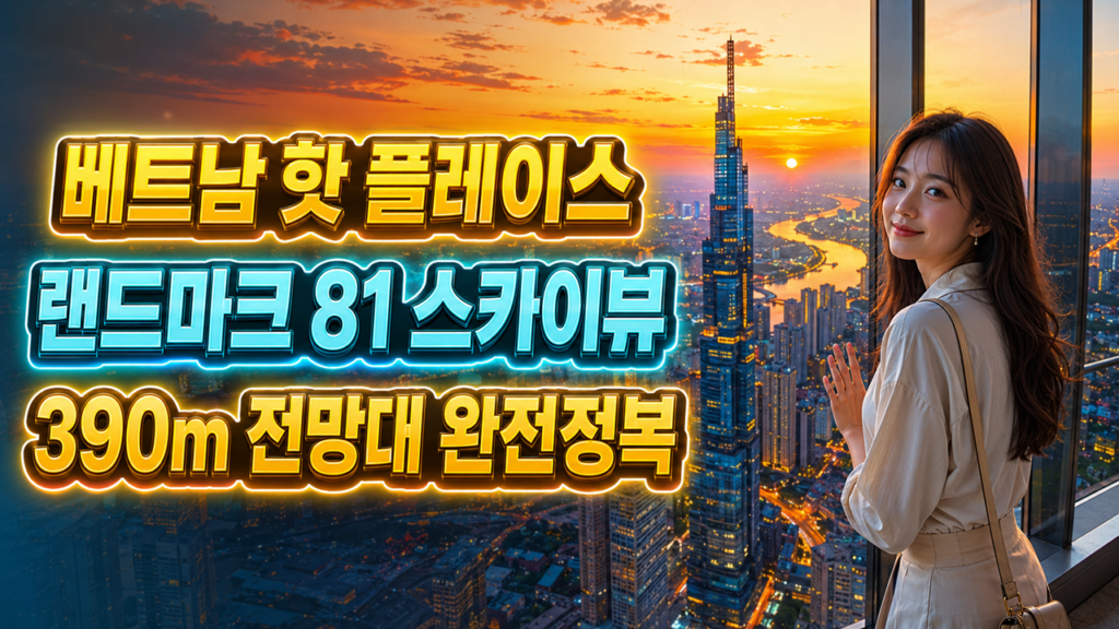 랜드마크 81 스카이뷰 야경과 예매 방문 가이드