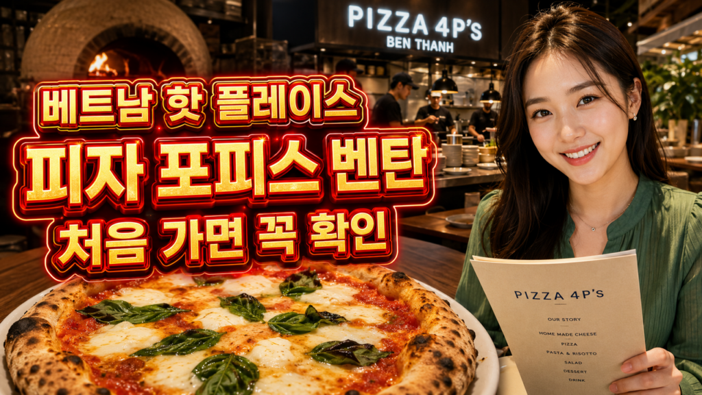 피자 포피스 벤탄 예약과 메뉴 선택 가이드